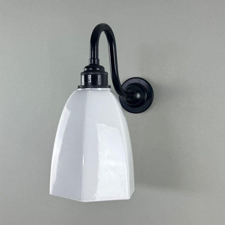 Hexagon Swan Wall Light