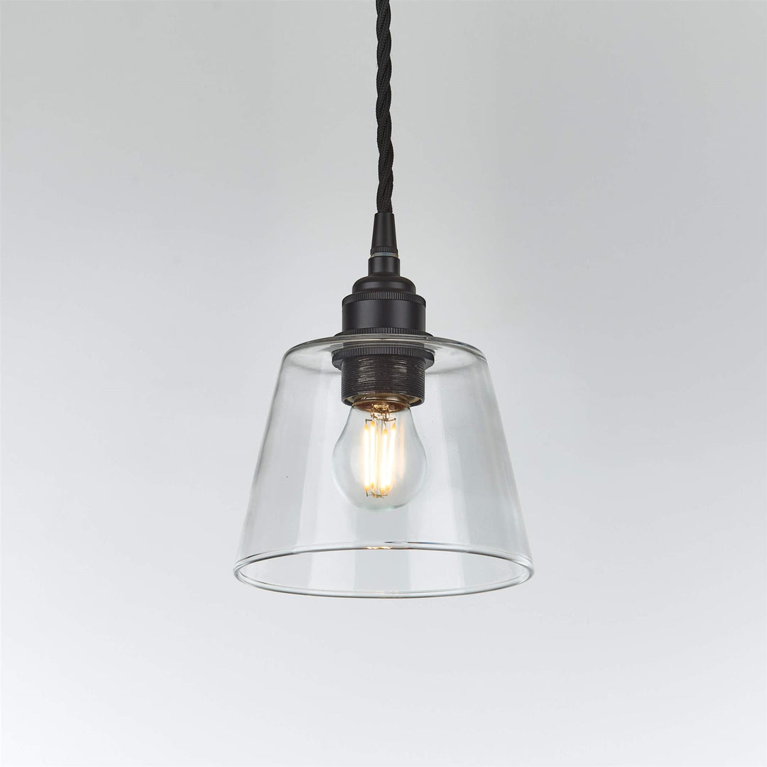 Tapered Blown Pendant Light