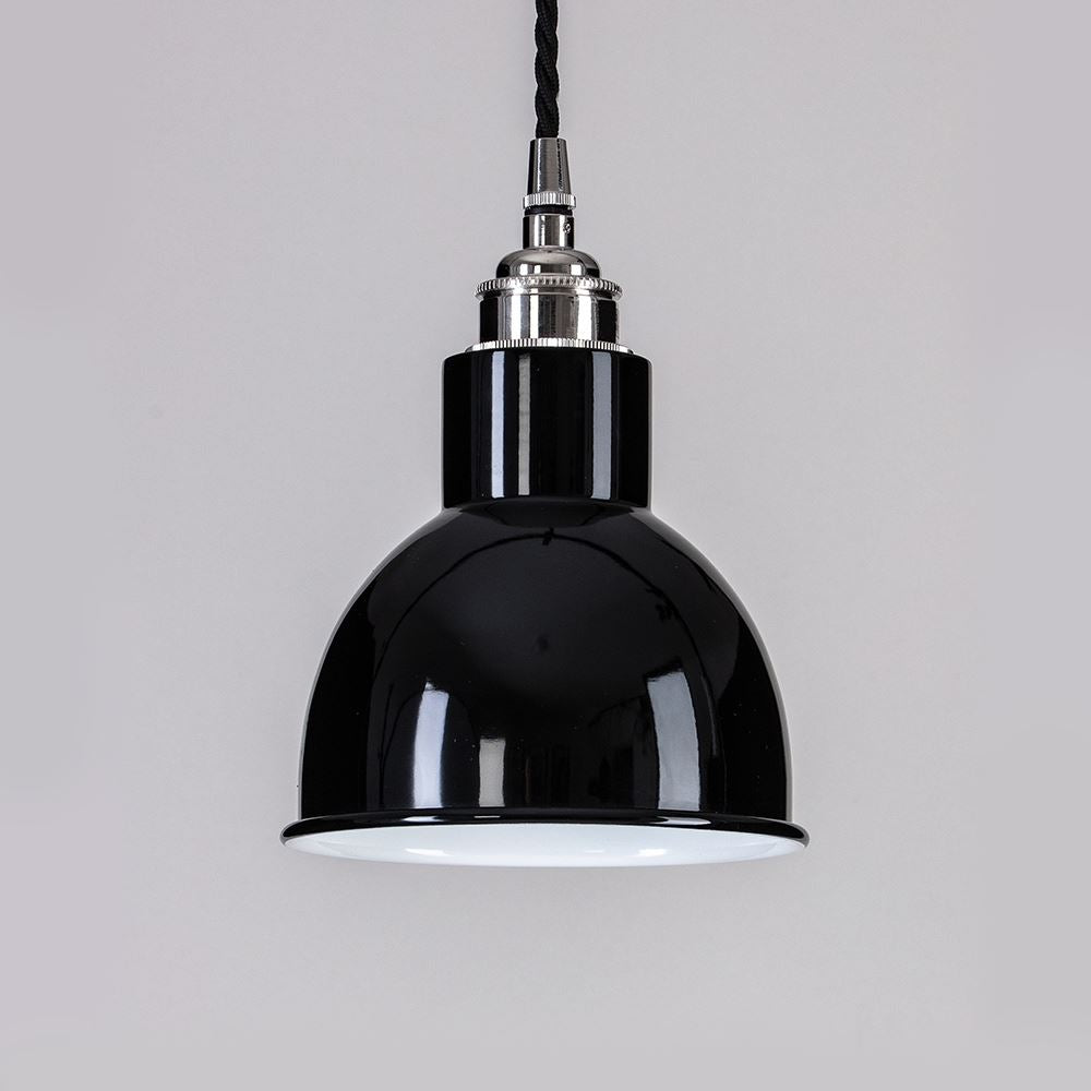Churchill Pendant Light - Coloured Shade