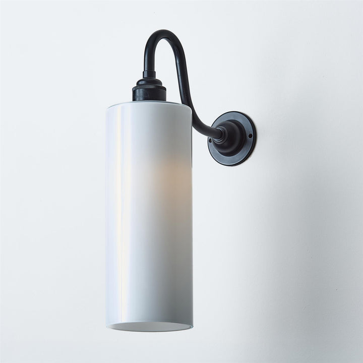 Parker Wall Light : Swan Arm : Bathroom Version