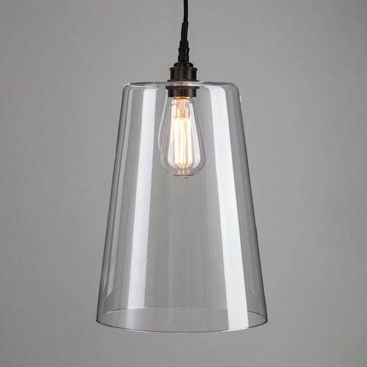 Tapered Blown Pendant Light : Bathroom Version