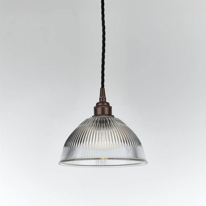 Prismatic Dome Pendant Light