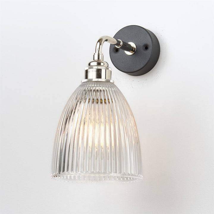 Elongated Prismatic Wall Light : Right Angled : Bathroom Version