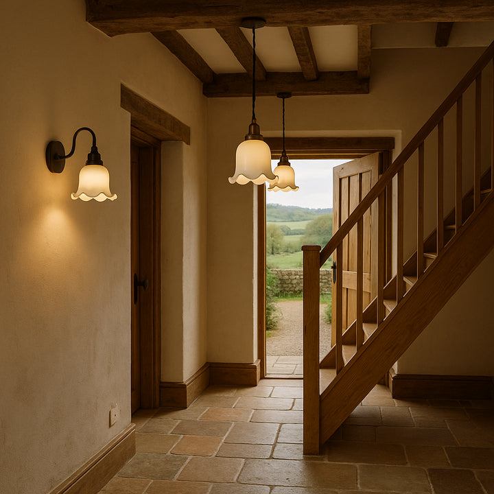 Tulip Wall Light : Swan Arm