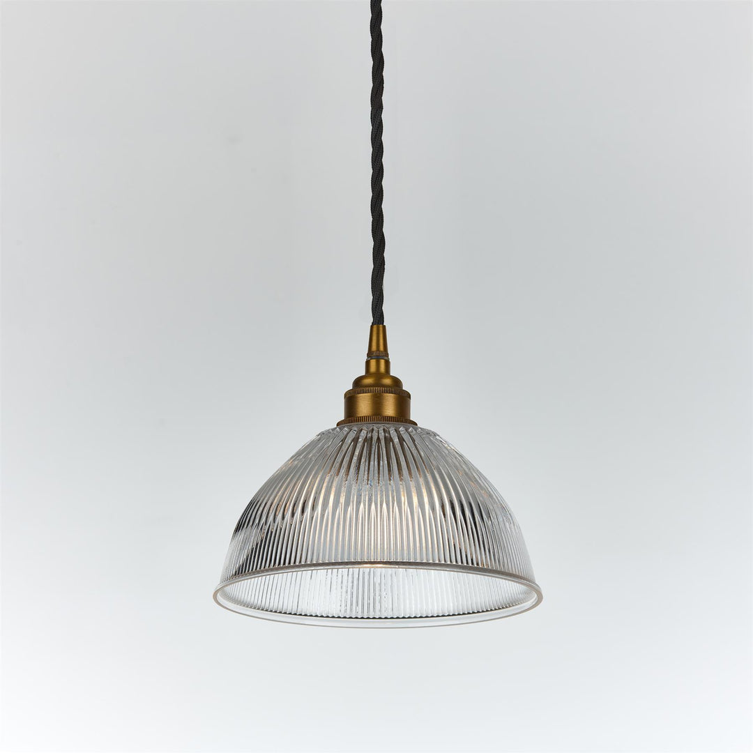 Prismatic Dome Pendant Light