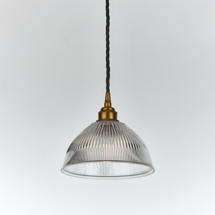 Prismatic Dome Pendant Light
