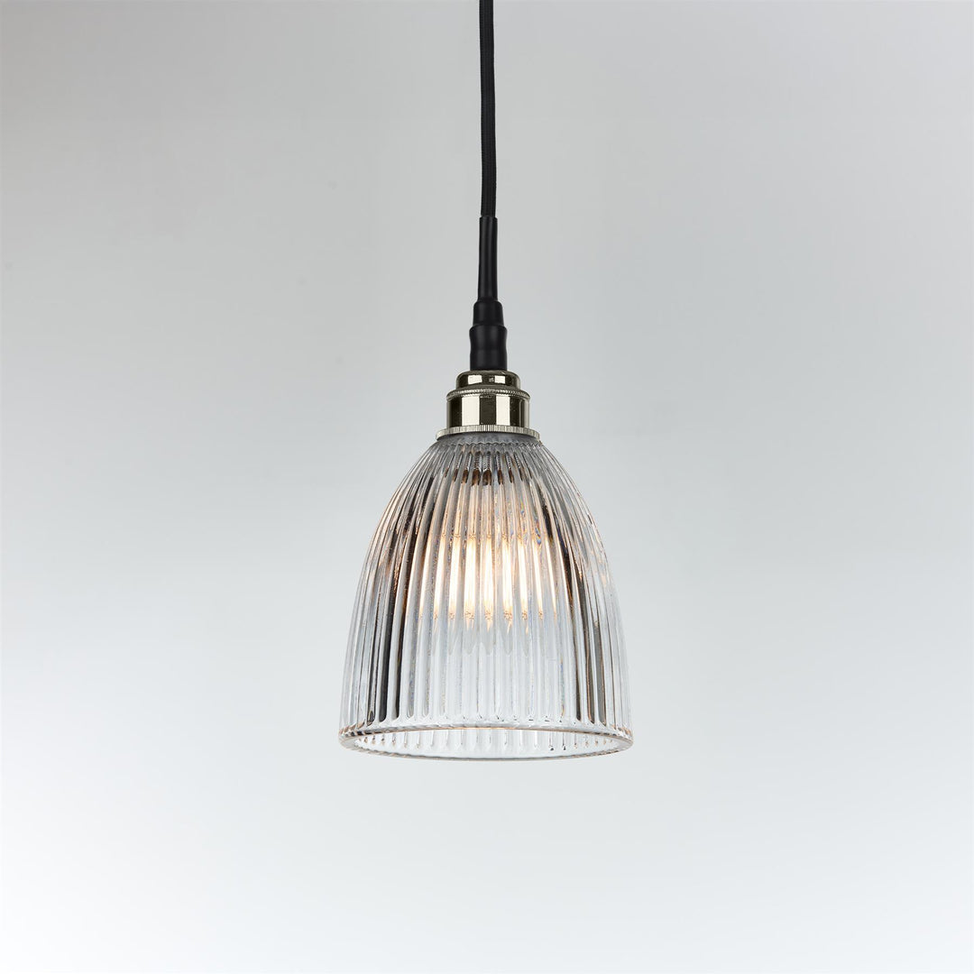 Elongated Prismatic Pendant Light : Bathroom Version