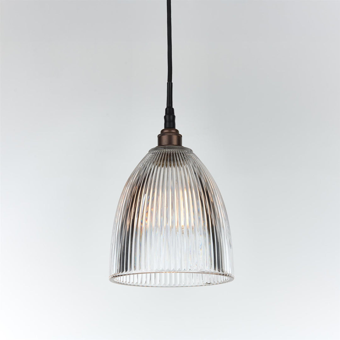 Elongated Prismatic Pendant Light : Bathroom Version