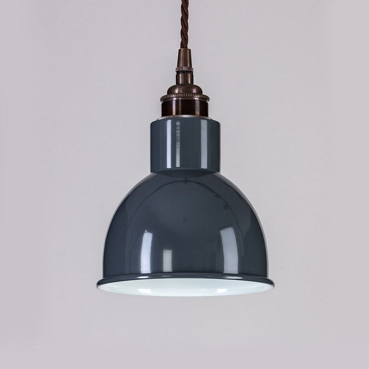 Churchill Pendant Light - Coloured Shade