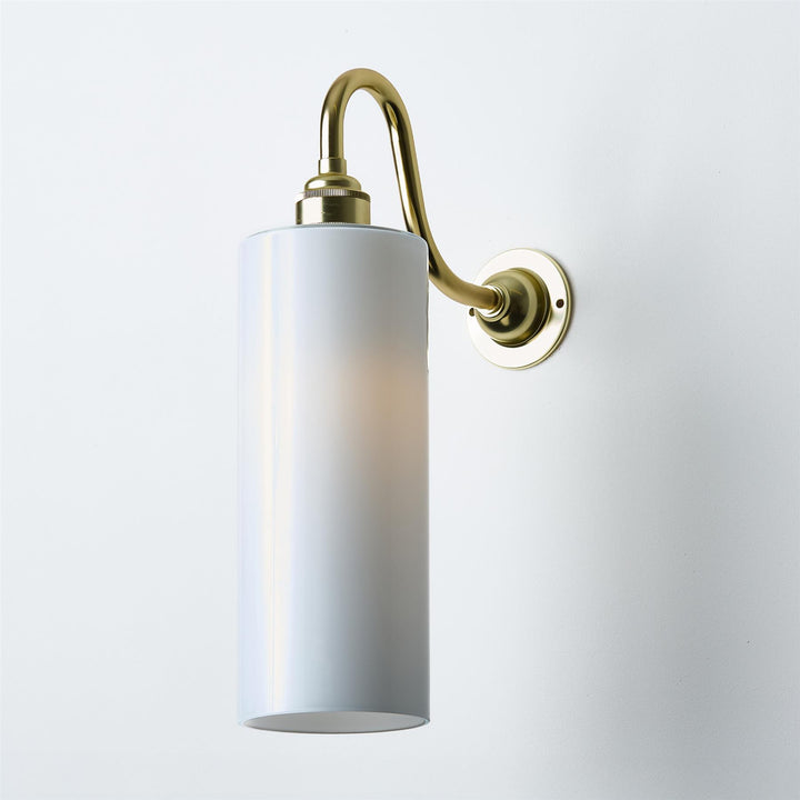 Parker Wall Light : Swan Arm : Bathroom Version