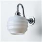 Deco Wall Light : Swan Arm : Bathroom Version