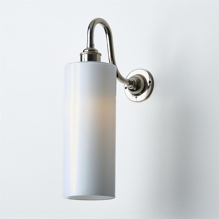 Parker Wall Light : Swan Arm : Bathroom Version