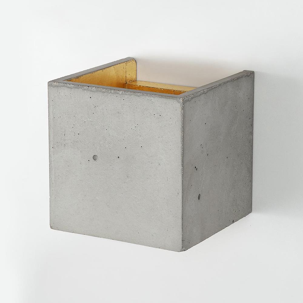 Concrete Cubic Up and Down Wall Light