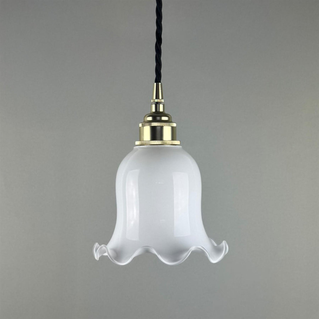 Tulip Opal Glass Pendant Light